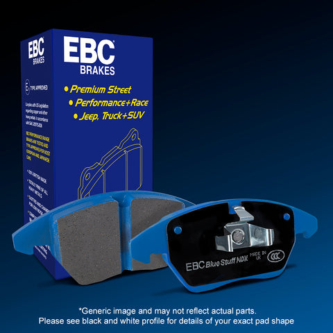 EBC Bluestuff NDX Trackday Brake Pad Set (DP52203NDX)