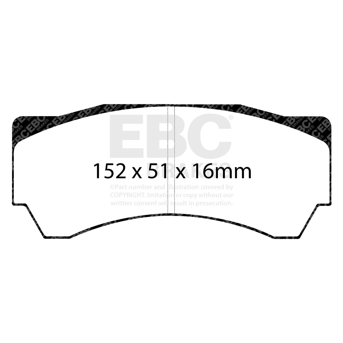 EBC Bluestuff NDX Trackday Brake Pad Set (DP5063NDX)