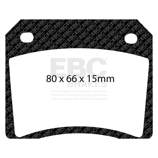 EBC Redstuff 3000 Series Sport Brake Pad Set (DP3101C)