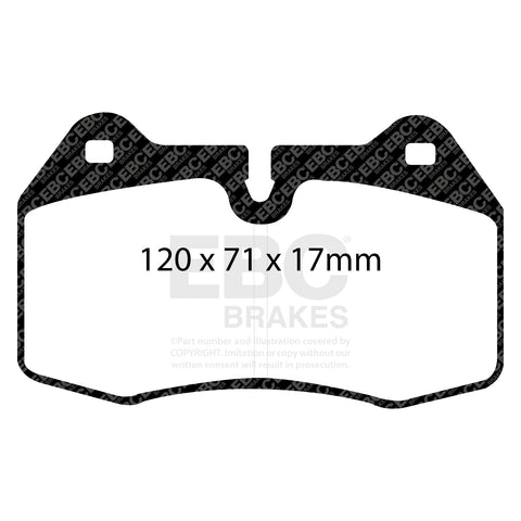 EBC Ultimax OE Replacement Brake Pad Set (DP1032)