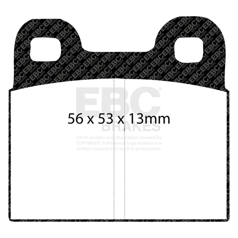 EBC Ultimax OE Replacement Brake Pad Set (DP105/4)