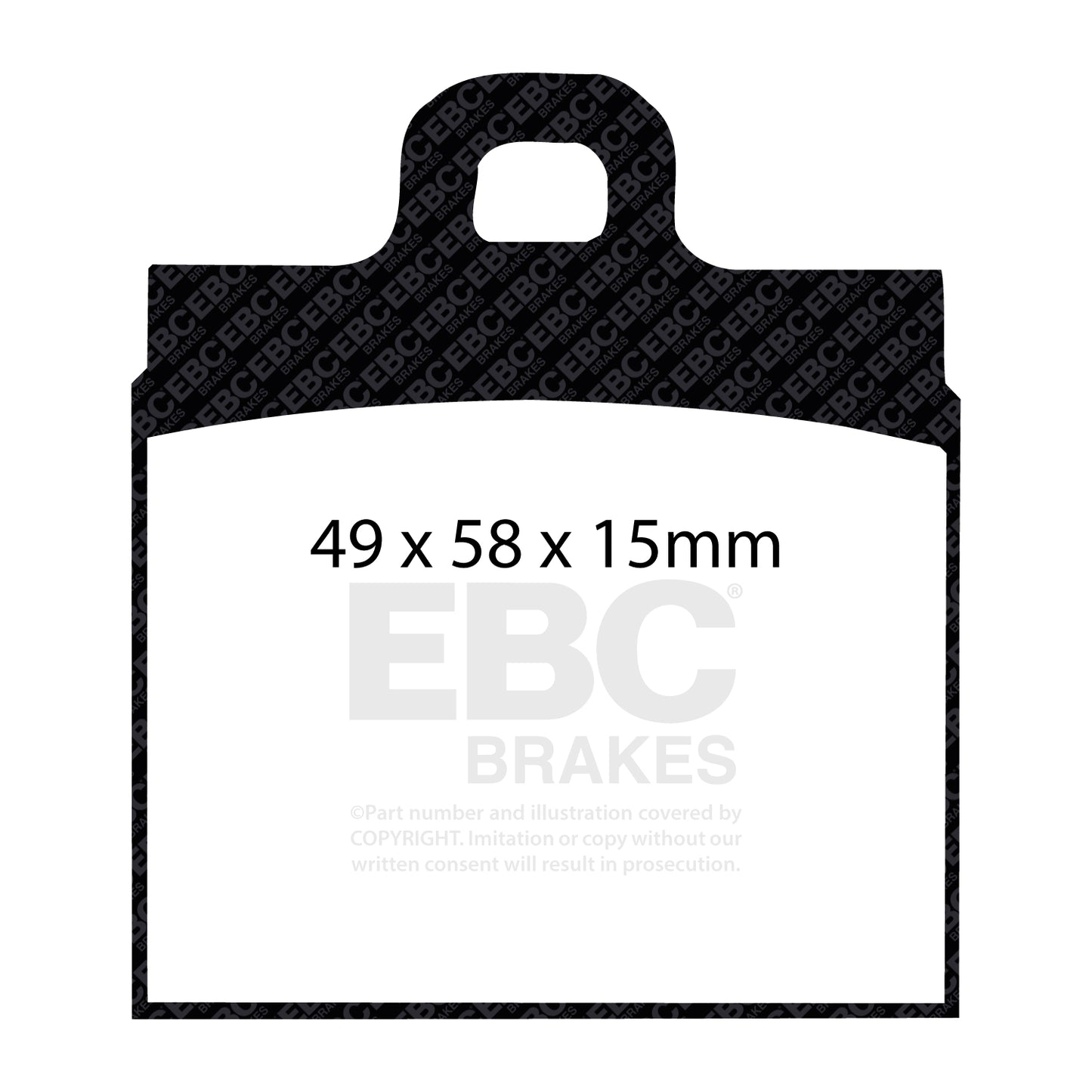 EBC Ultimax OE Replacement Brake Pad Set (DP111)