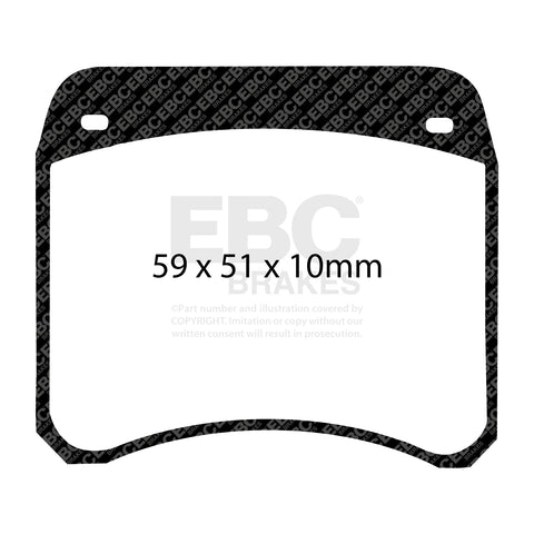 EBC Ultimax OE Replacement Brake Pad Set (DP128)