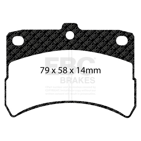 EBC Ultimax OE Replacement Brake Pad Set (DP1335)