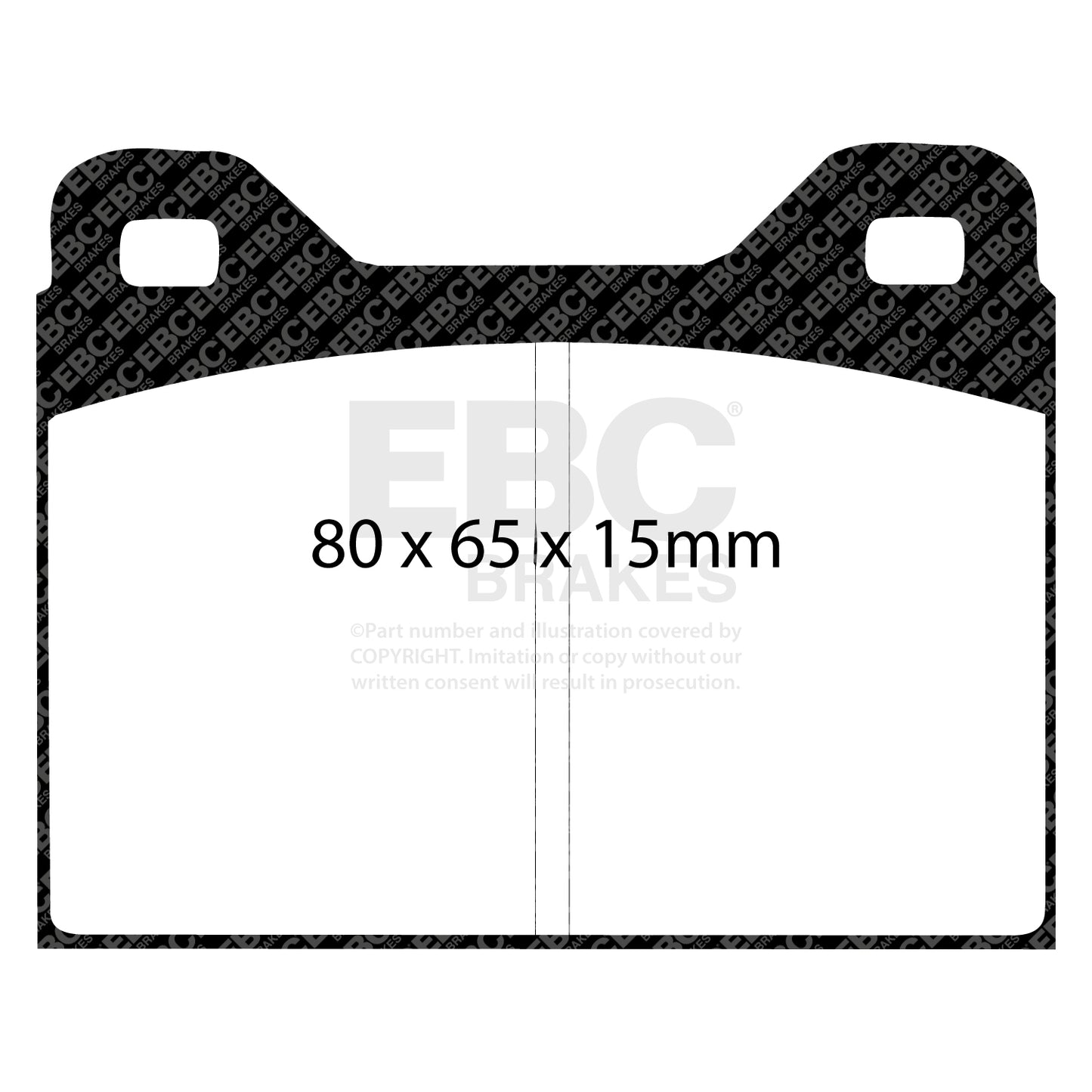 EBC Ultimax OE Replacement Brake Pad Set (DP135)