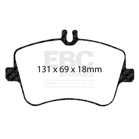 EBC Greenstuff 2000 Series Sport Brake Pad Set (DP21365)