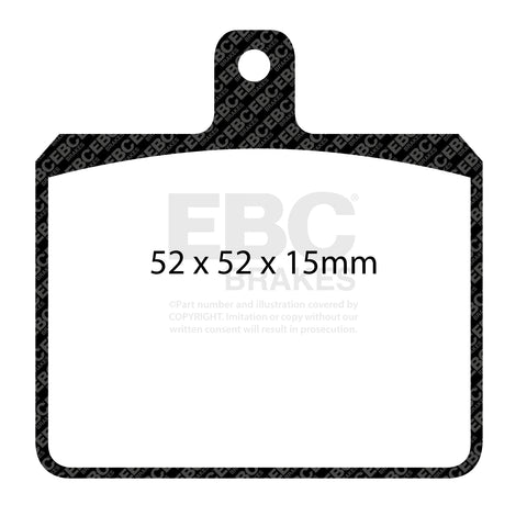 EBC Ultimax OE Replacement Brake Pad Set (DP136)