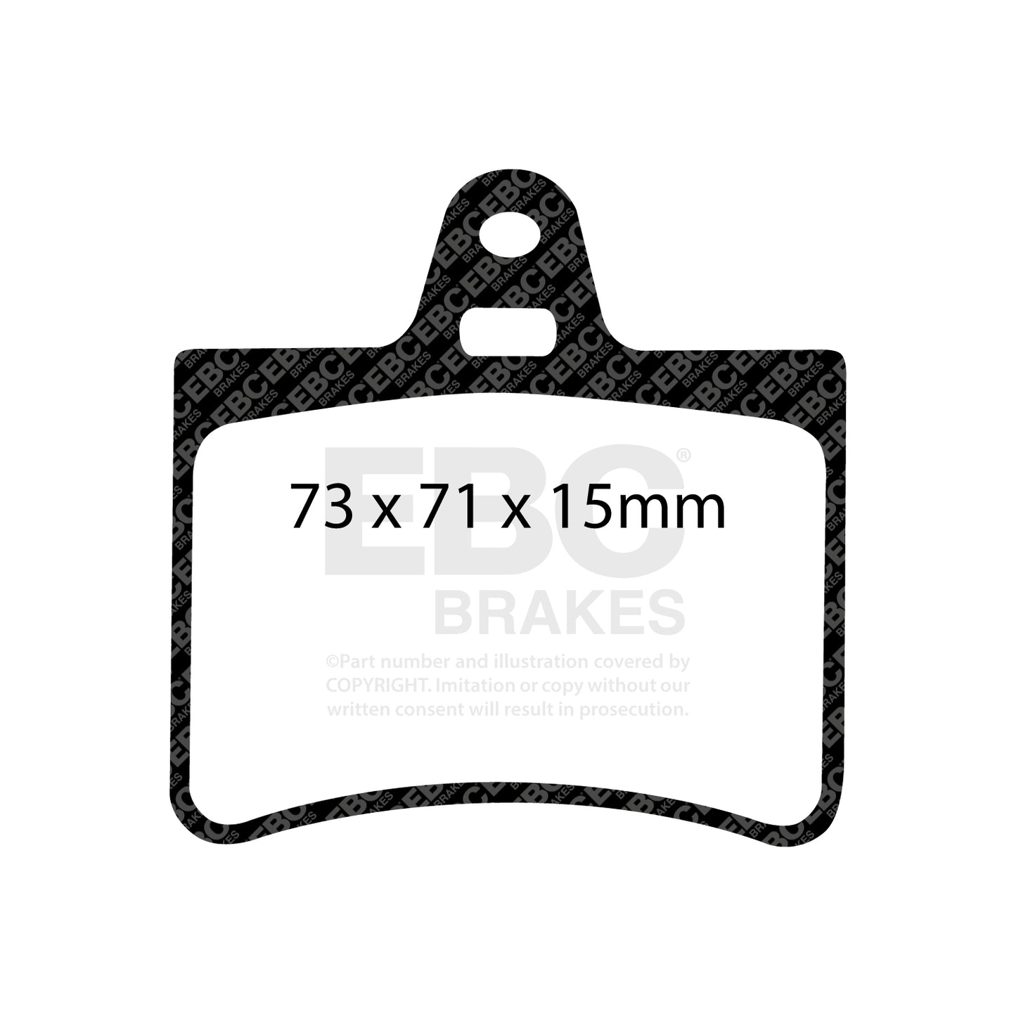 EBC Ultimax OE Replacement Brake Pad Set (DP1373)