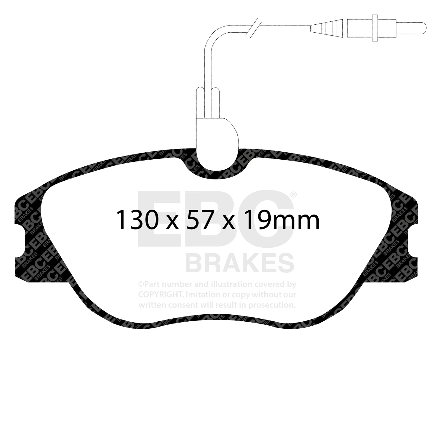 EBC Greenstuff 2000 Series Sport Brake Pad Set (DP21396)