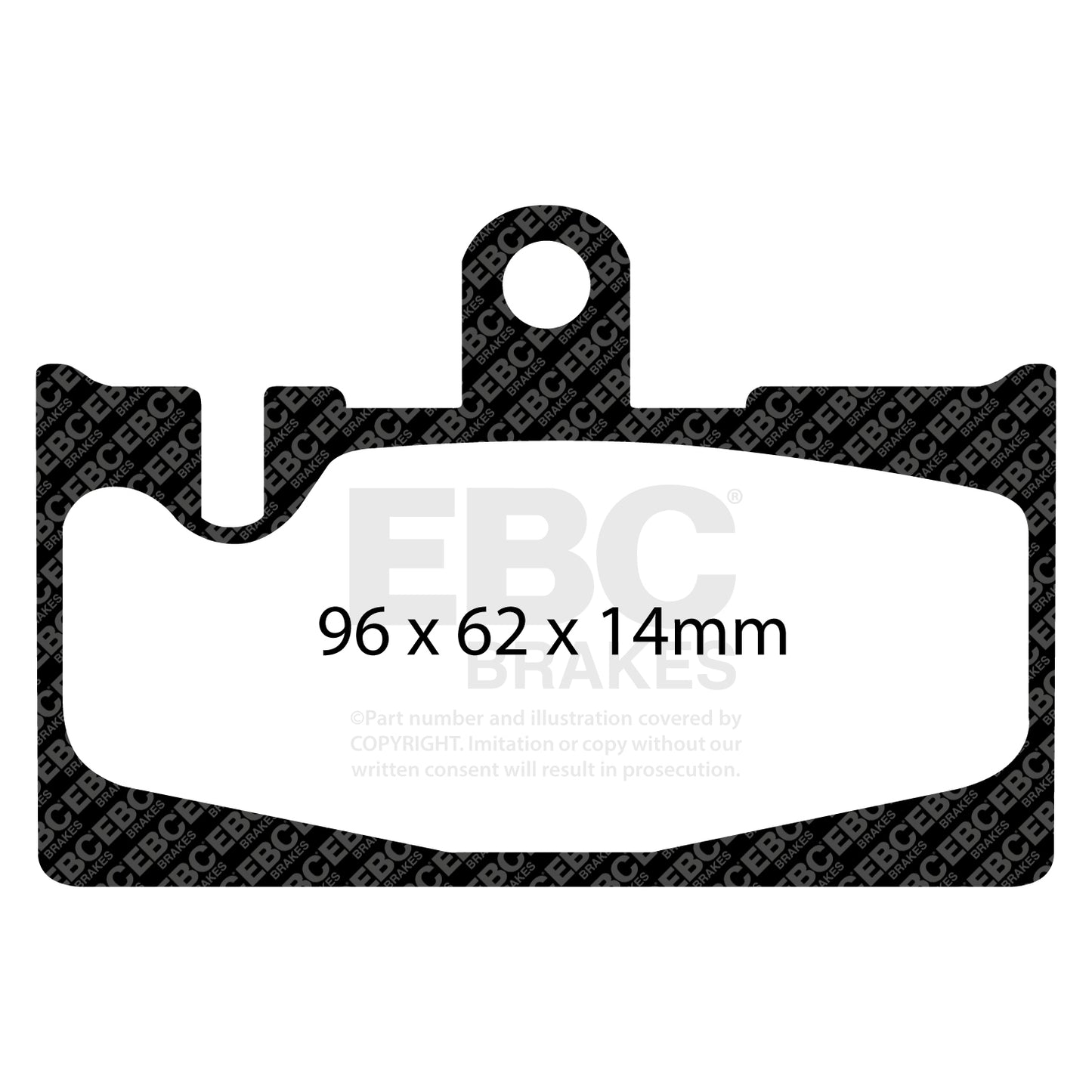 EBC Greenstuff 6000 Series Truck and SUV Brake Pad Set (DP61397)