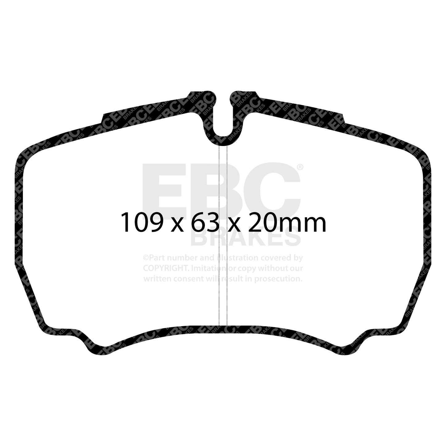 EBC Ultimax OE Replacement Brake Pad Set (DP1440)