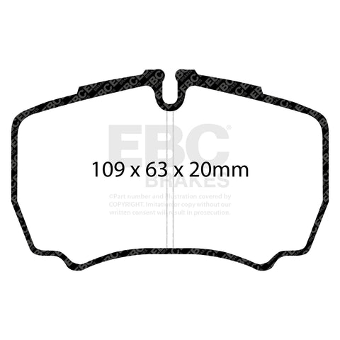 EBC Ultimax OE Replacement Brake Pad Set (DP1440)