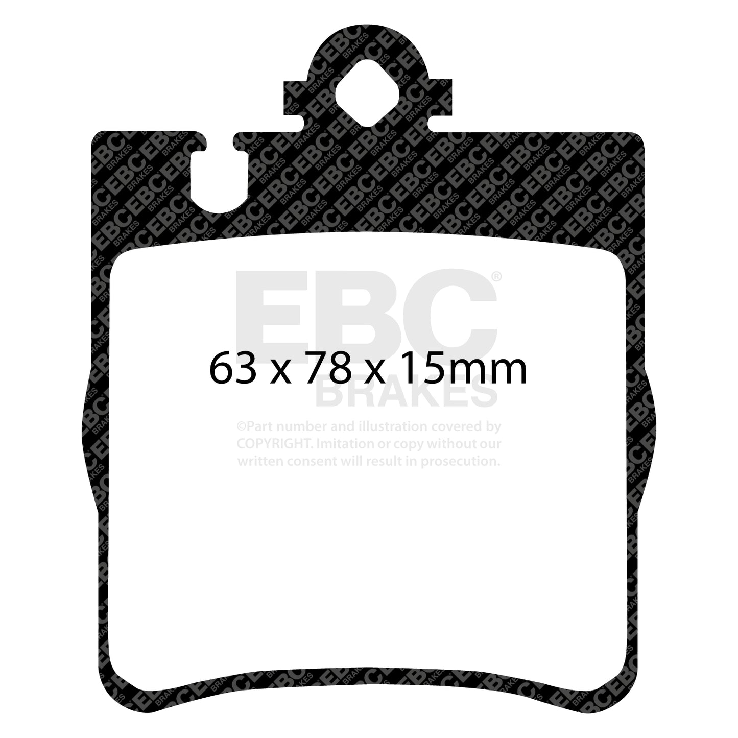 EBC Ultimax OE Replacement Brake Pad Set (DP1441)