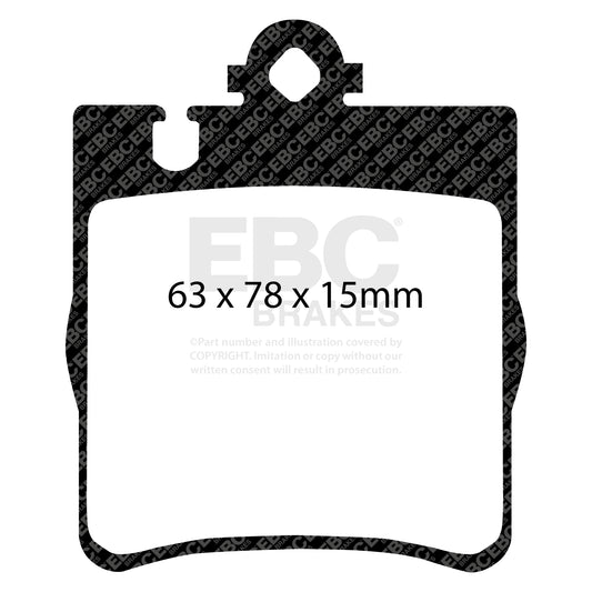 EBC Redstuff 3000 Series Sport Brake Pad Set (DP31441C)