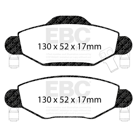 EBC Ultimax OE Replacement Brake Pad Set (DP1446)