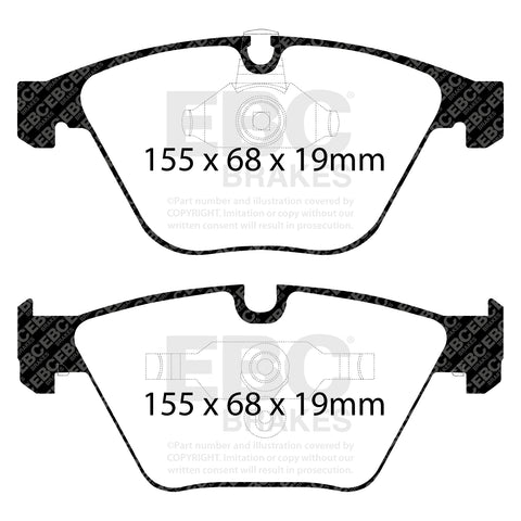 EBC Redstuff 3000 Series Sport Brake Pad Set (DP31449C)