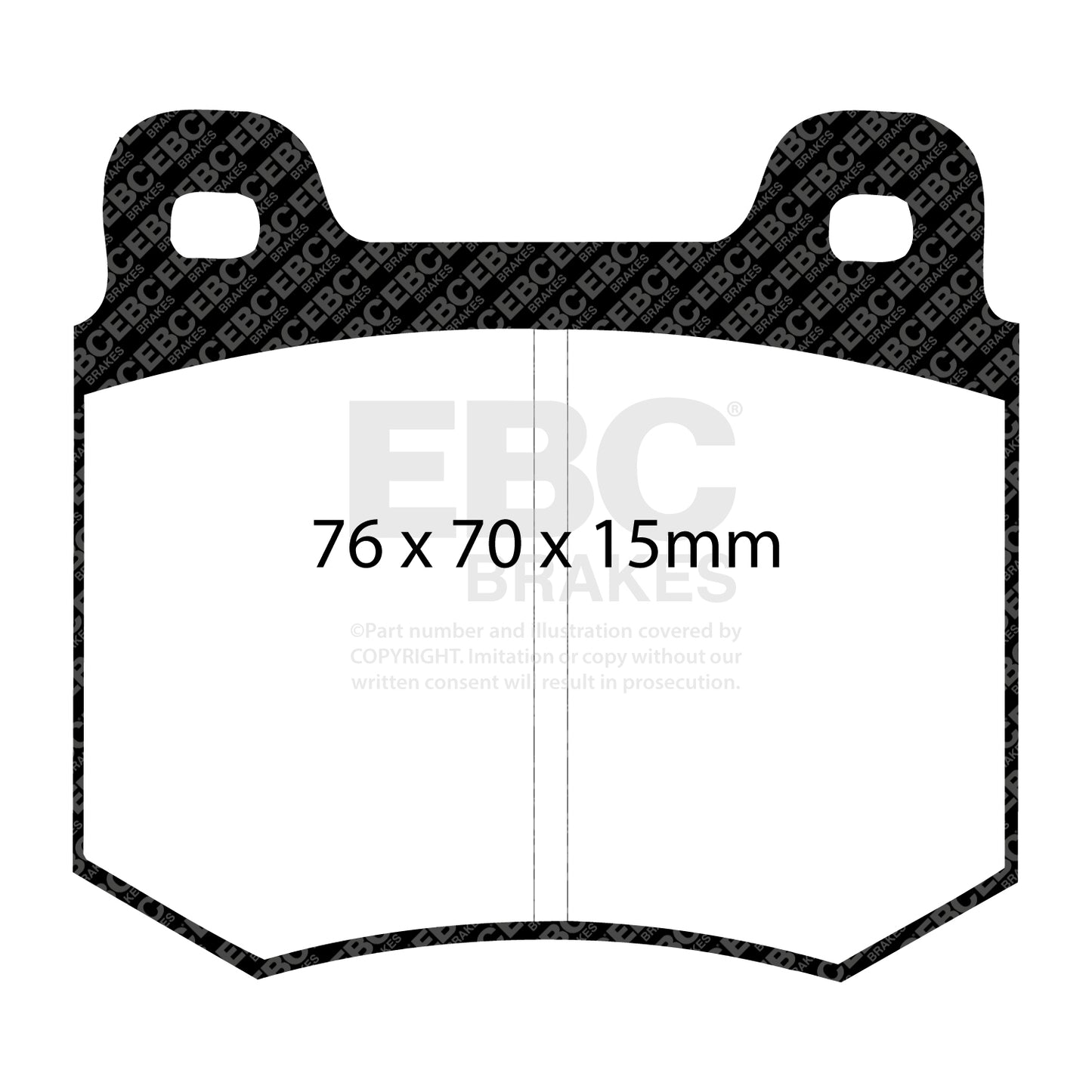 EBC Ultimax OE Replacement Brake Pad Set (DP146)