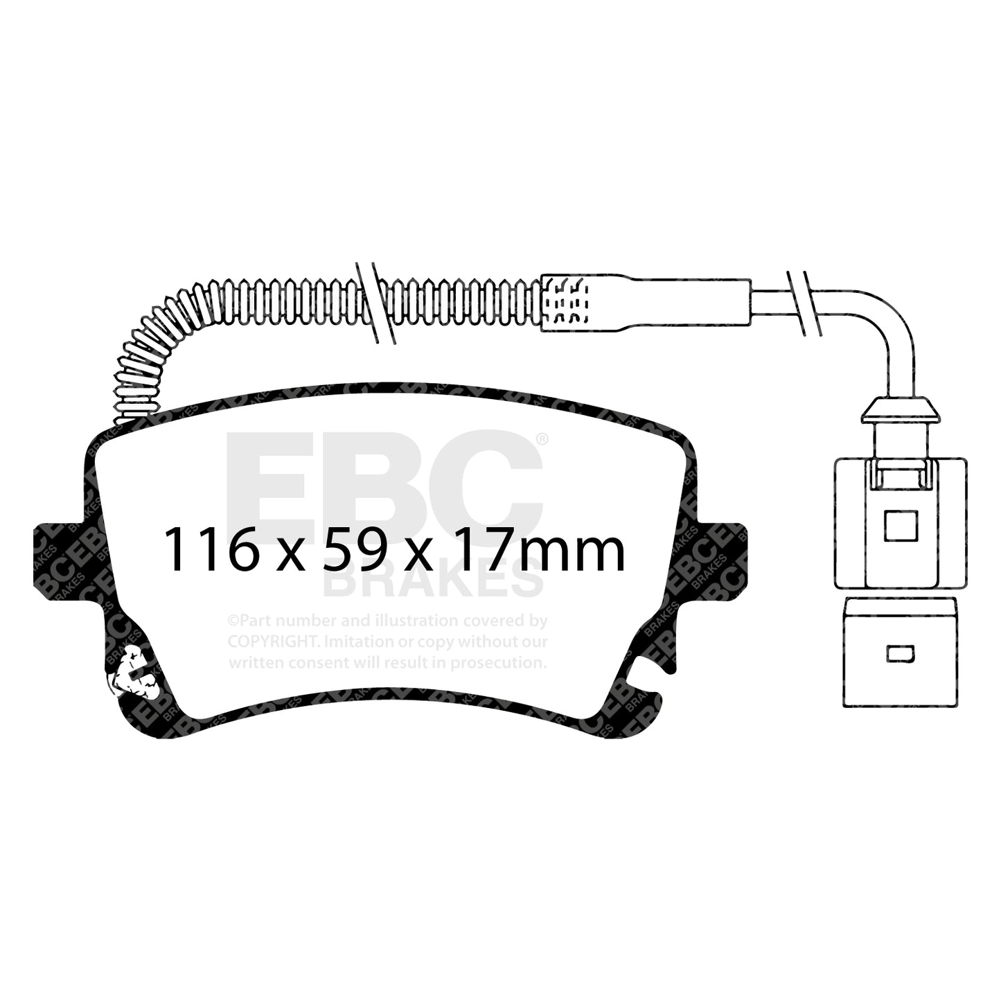 EBC Bluestuff NDX Trackday Brake Pad Set (DP51470NDX)