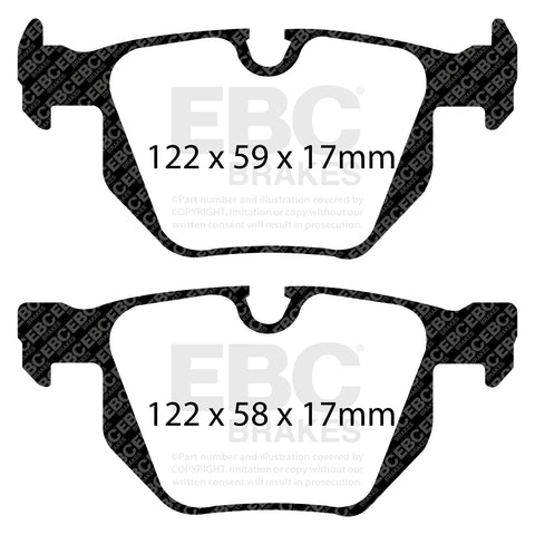 EBC Ultimax OE Replacement Brake Pad Set (DP1494)