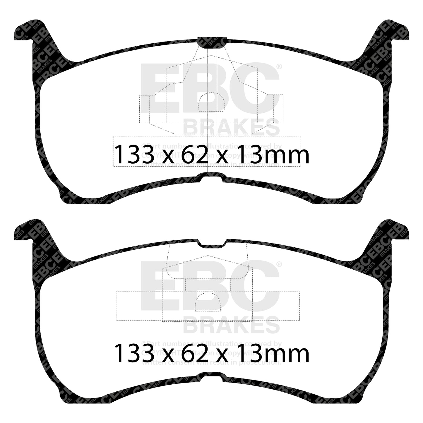 EBC Ultimax OE Replacement Brake Pad Set (DP1503)