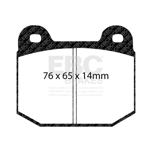 EBC Redstuff 3000 Series Sport Brake Pad Set (DP31537C)