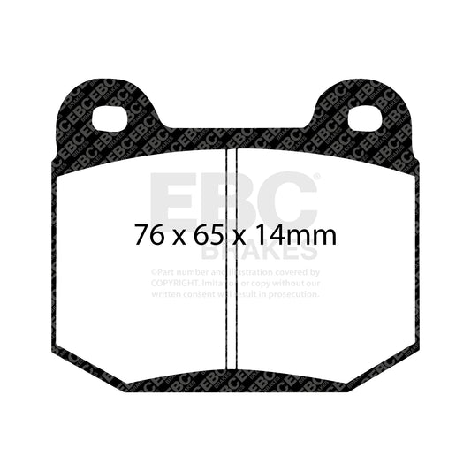 EBC Redstuff 3000 Series Sport Brake Pad Set (DP31538C)