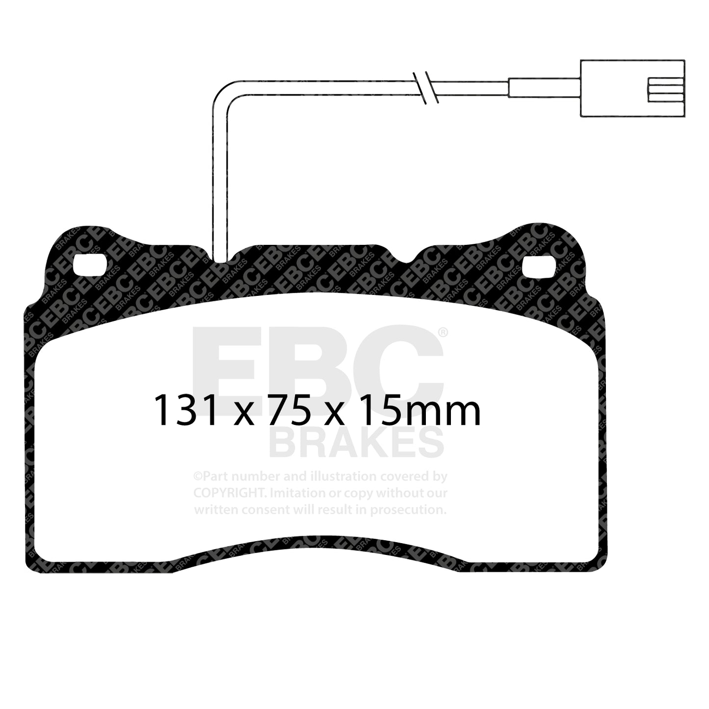 EBC Greenstuff 2000 Series Sport Brake Pad Set (DP21540)