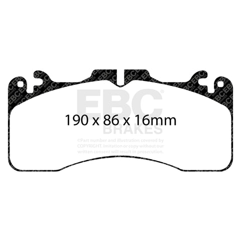 EBC Ultimax OE Replacement Brake Pad Set (DP1867)