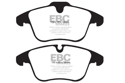 EBC Redstuff 3000 Series Sport Brake Pad Set (DP31911C)