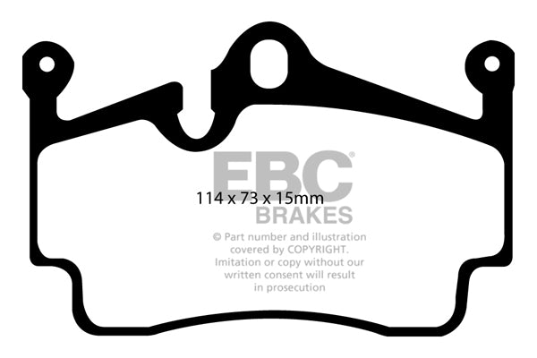 EBC Redstuff 3000 Series Sport Brake Pad Set (DP31920C)