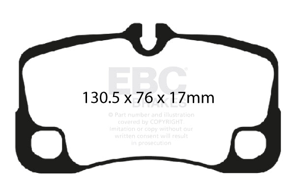 EBC Bluestuff NDX Trackday Brake Pad Set (DP51930NDX)