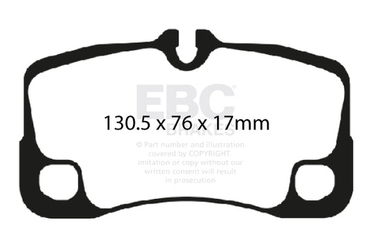 EBC Redstuff 3000 Series Sport Brake Pad Set (DP31930C)