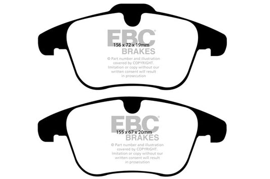 EBC Redstuff 3000 Series Sport Brake Pad Set (DP31932C)