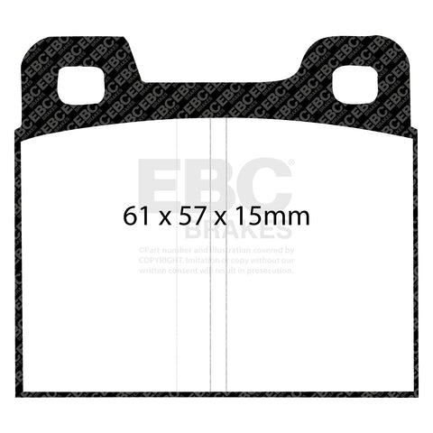 EBC Ultimax OE Replacement Brake Pad Set (DP193)