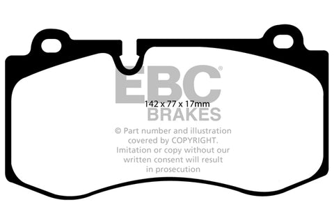 EBC Redstuff 3000 Series Sport Brake Pad Set (DP31943C)