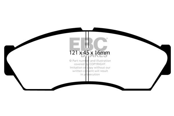 EBC Ultimax OE Replacement Brake Pad Set (DP1964)