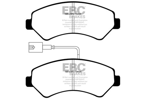 EBC Ultimax OE Replacement Brake Pad Set (DP1969)