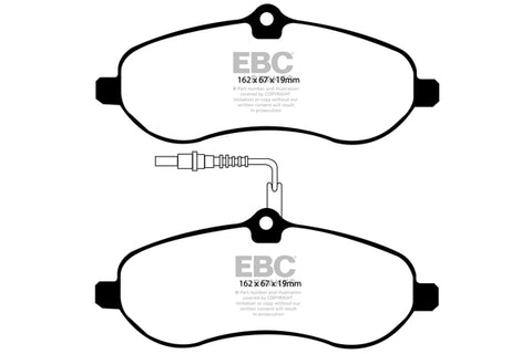 EBC Ultimax OE Replacement Brake Pad Set (DP1970)