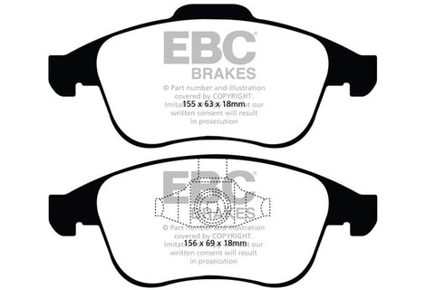 EBC Ultimax OE Replacement Brake Pad Set (DP1992)