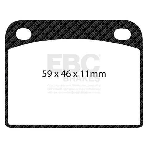 EBC Ultimax OE Replacement Brake Pad Set (DP217)