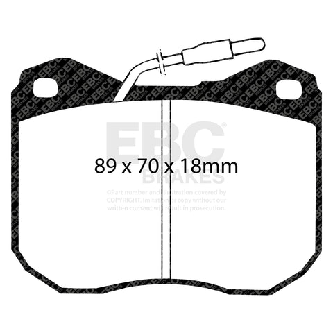 EBC Ultimax OE Replacement Brake Pad Set (DP239)