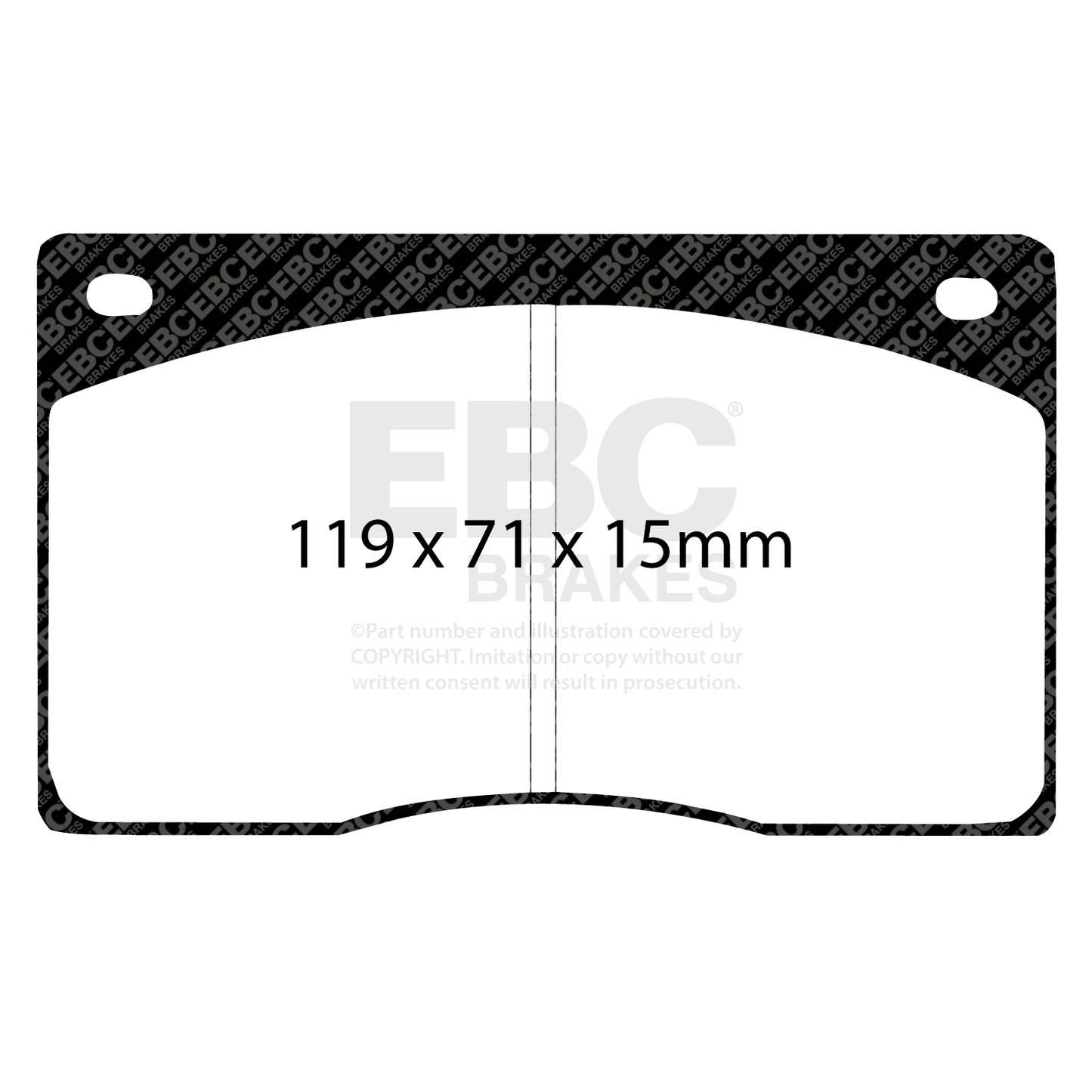 EBC Ultimax OE Replacement Brake Pad Set (DP262)