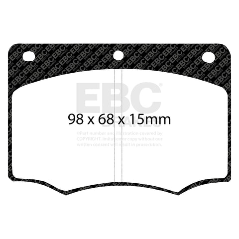 EBC Ultimax OE Replacement Brake Pad Set (DP296)