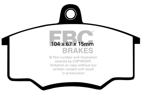 EBC Ultimax OE Replacement Brake Pad Set (DP310/2)