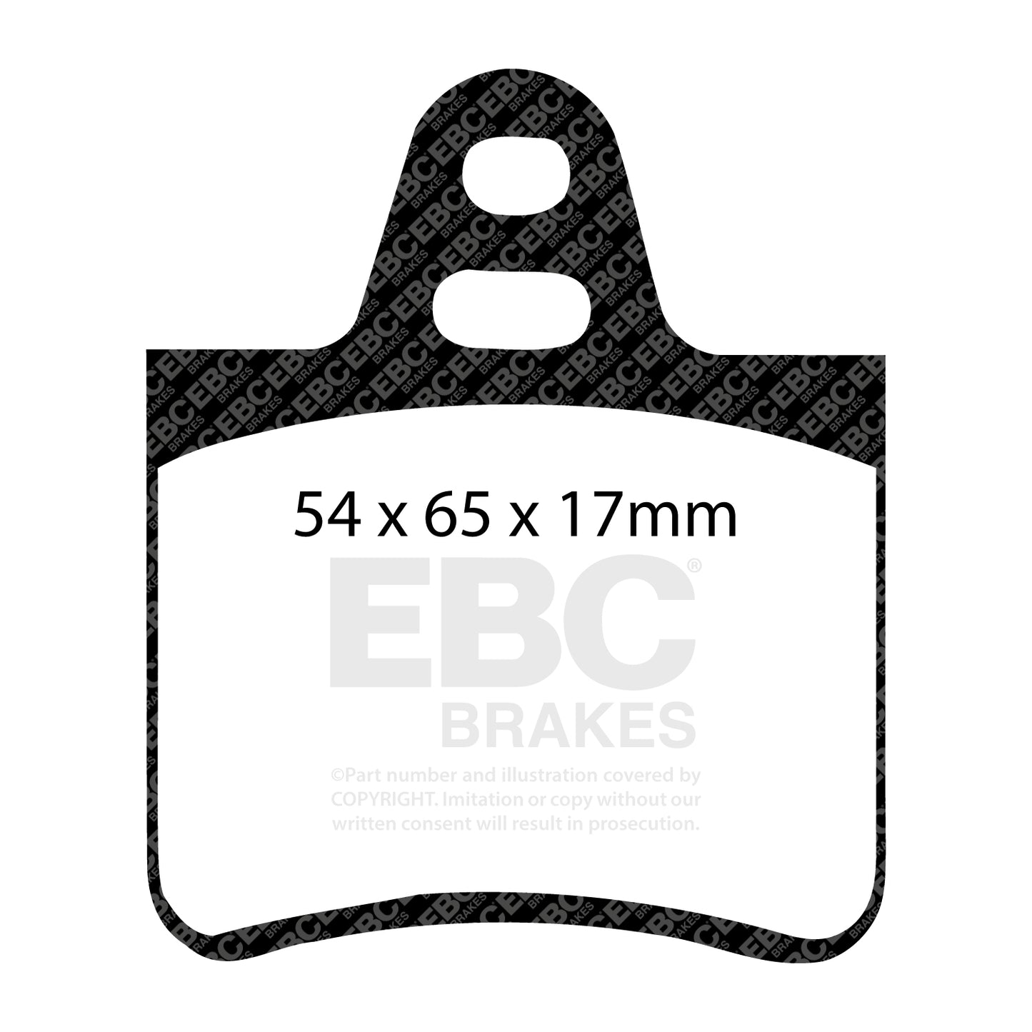 EBC Ultimax OE Replacement Brake Pad Set (DP350)