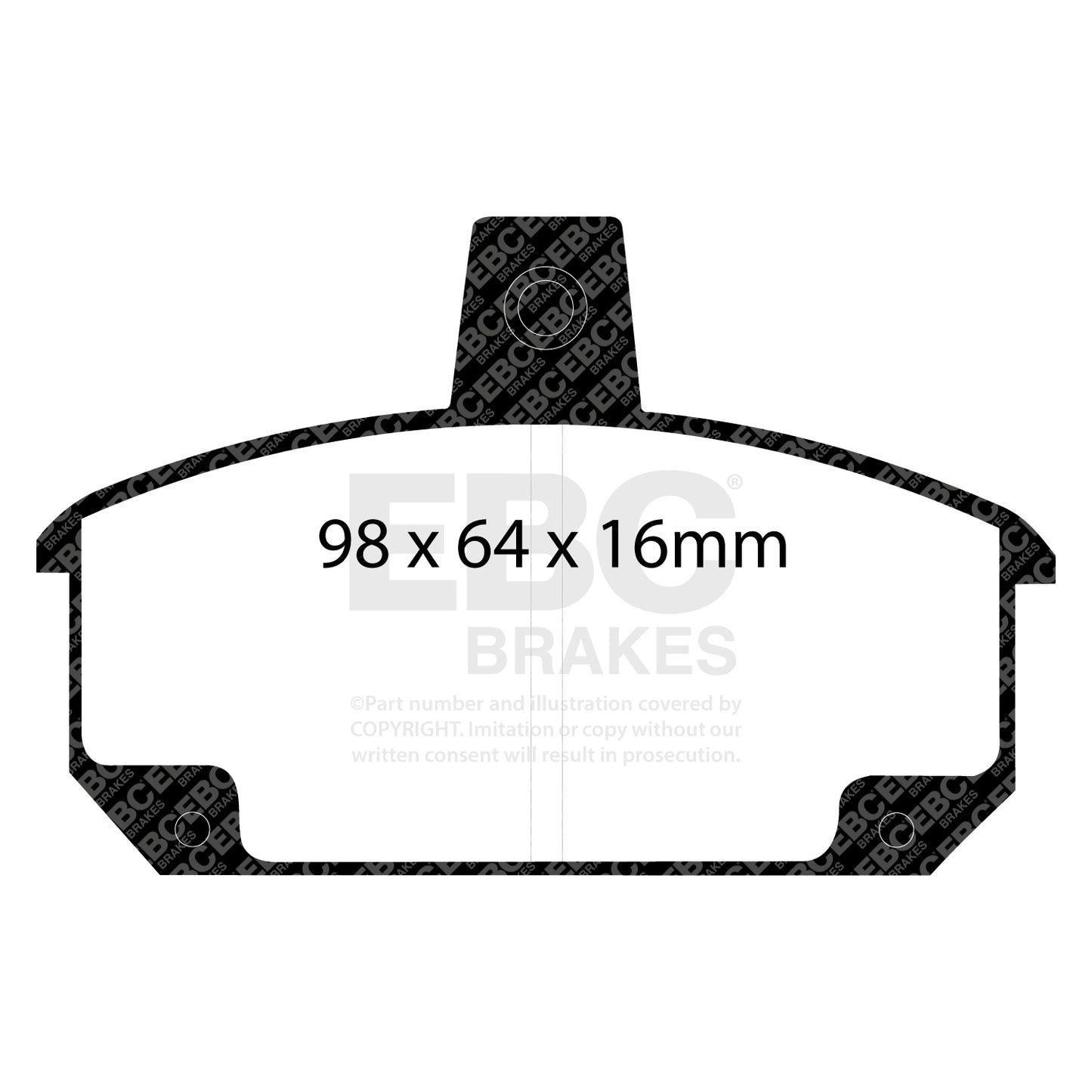 EBC Ultimax OE Replacement Brake Pad Set (DP354)