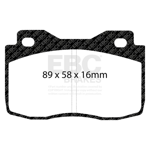 EBC Ultimax OE Replacement Brake Pad Set (DP378)