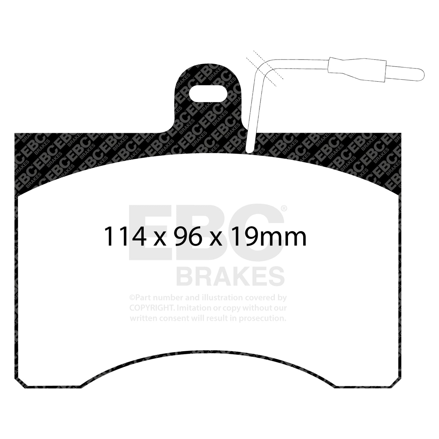 EBC Ultimax OE Replacement Brake Pad Set (DP395)