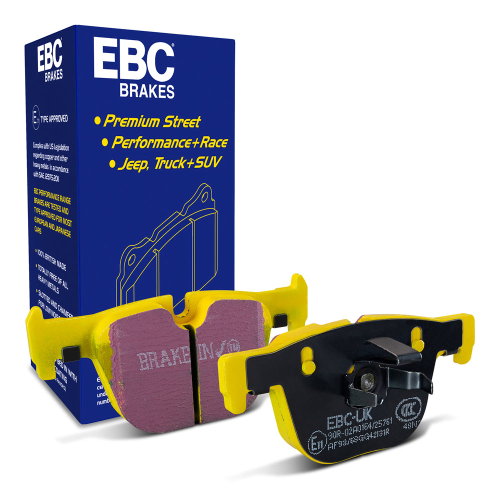 EBC Yellowstuff 4000 Series Street and Track Brake Pad Set (DP42131R)