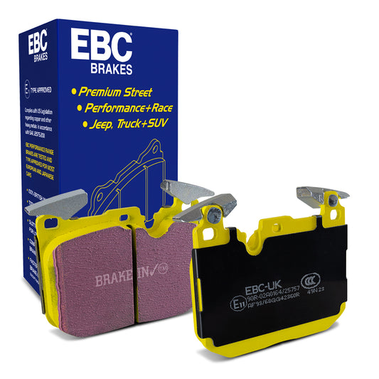 EBC Yellowstuff 4000 Series Street and Track Brake Pad Set (DP42360R)